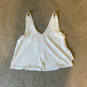 Hollister Satin White Tank